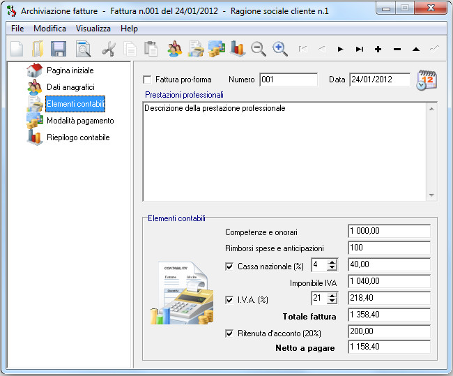 Scarica il software