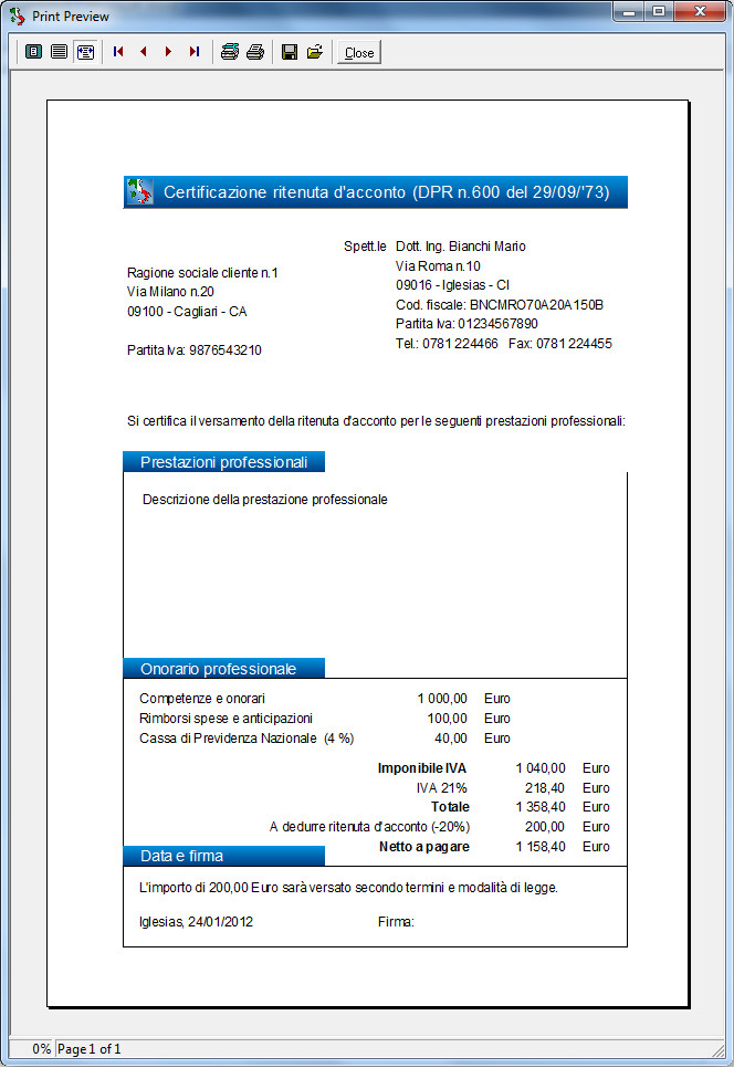 Scarica il software